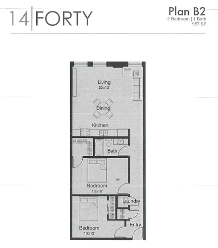 Floor plan B2