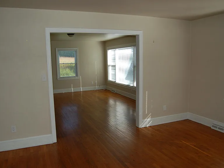 main living room area with picture window