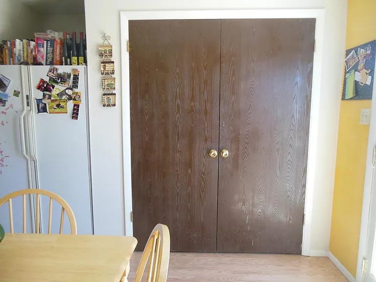 laundry room and fridge