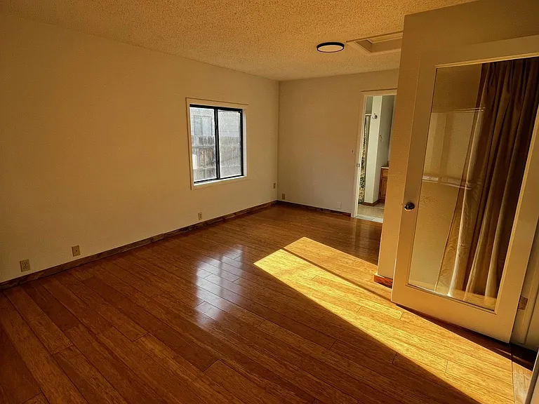 Master bedroom with bath attached