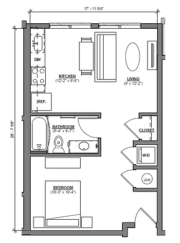 Floor plan STUDIO-3