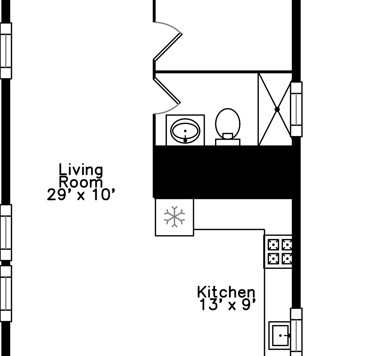 1 bed, 1.0 bath, 651 sqft, $2,295 — Photo 4