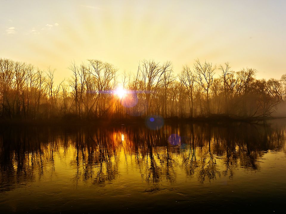 View from the dock