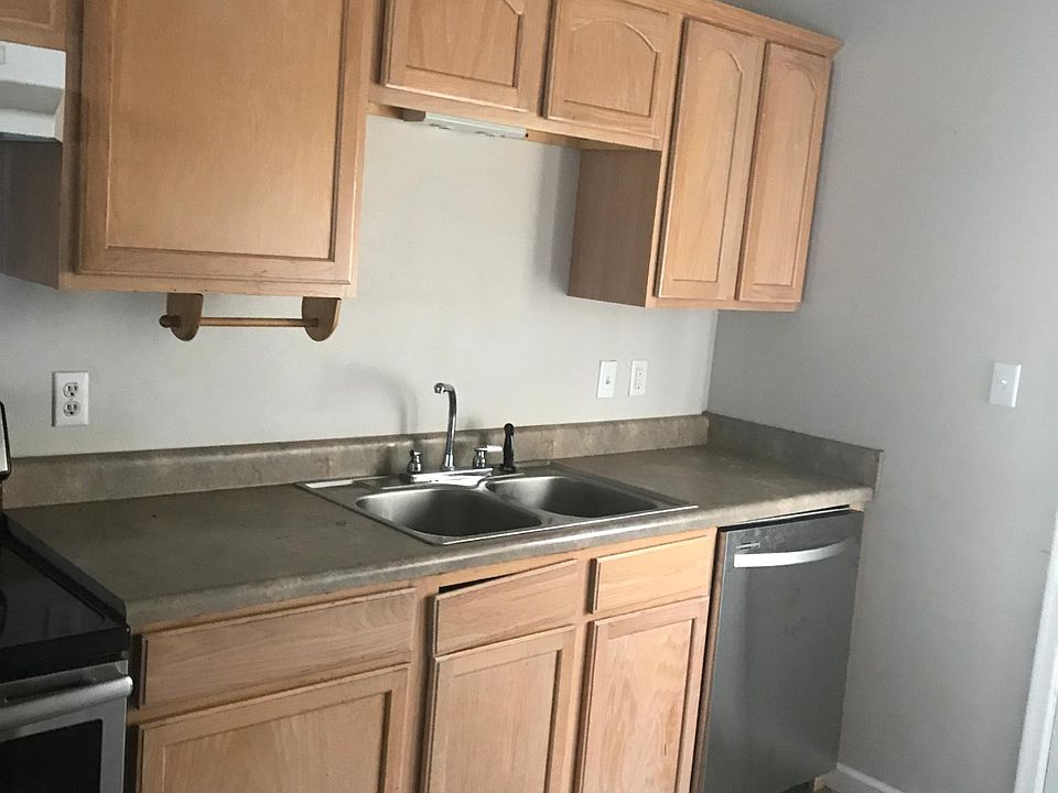 Kitchen area with lots of cabinet space.