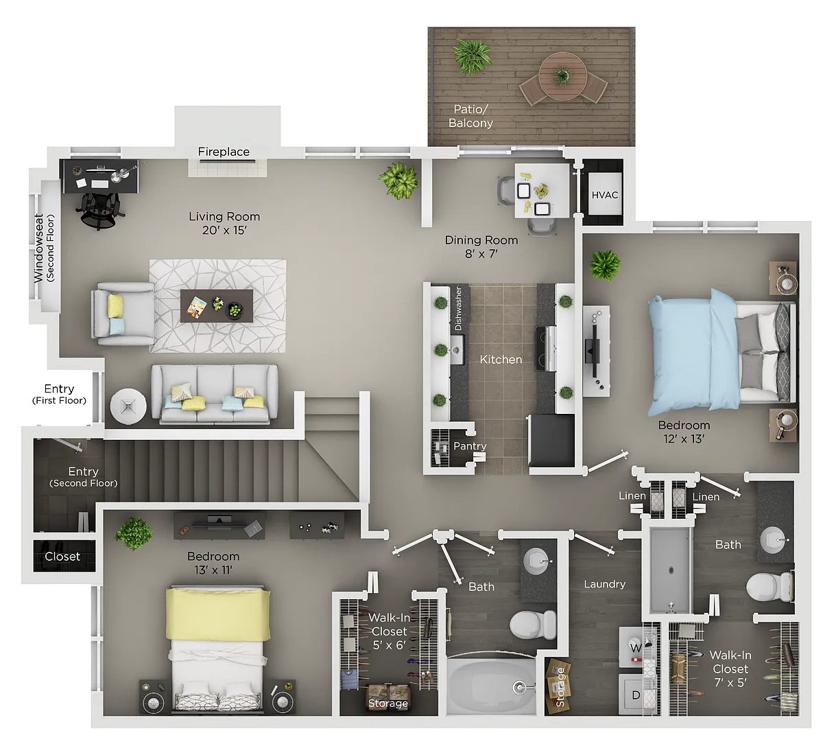 Floor plan B2