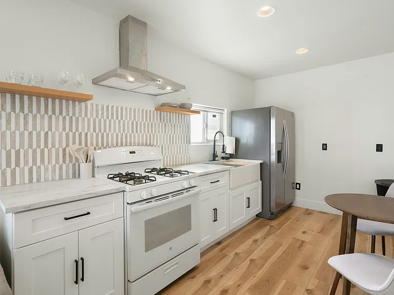 Dining Area and Full Kitchen