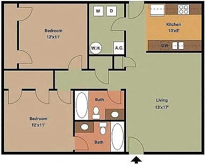 Floor plan Peeler