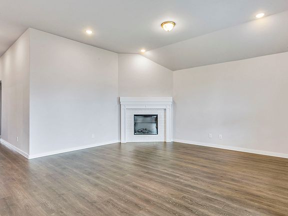 Great room with fireplace