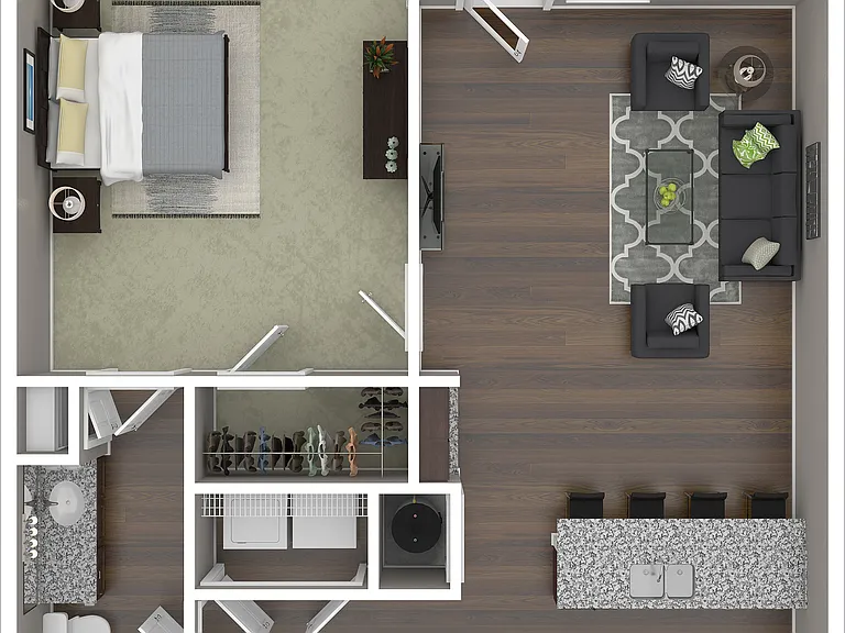 A3 3D Floor Plan A3 3D Floor Plan