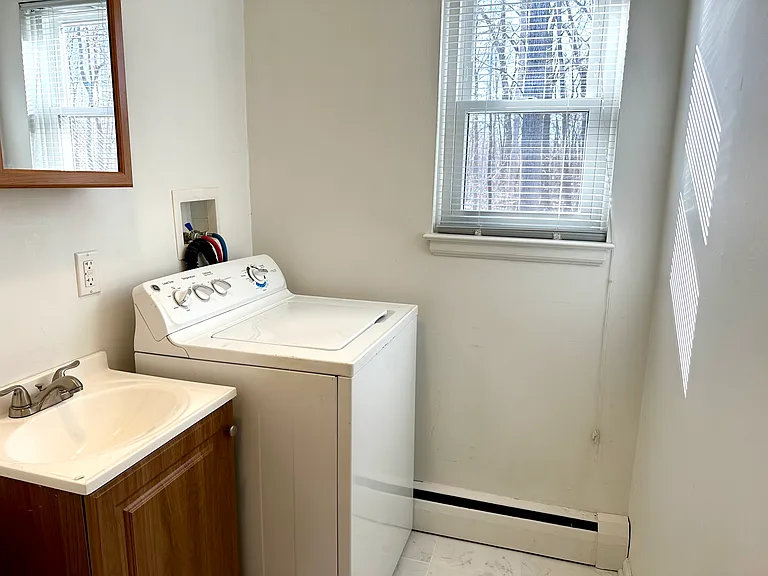 Laundry in-unit. Washing machine and clothes dryer both included.