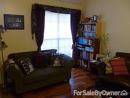 newly painted sitting room