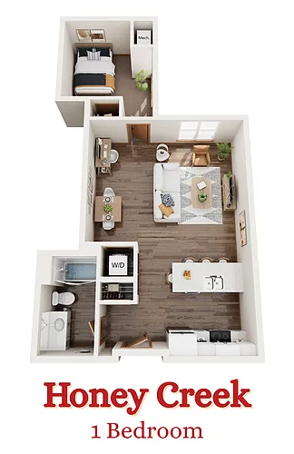 Floor plan Honey Creek