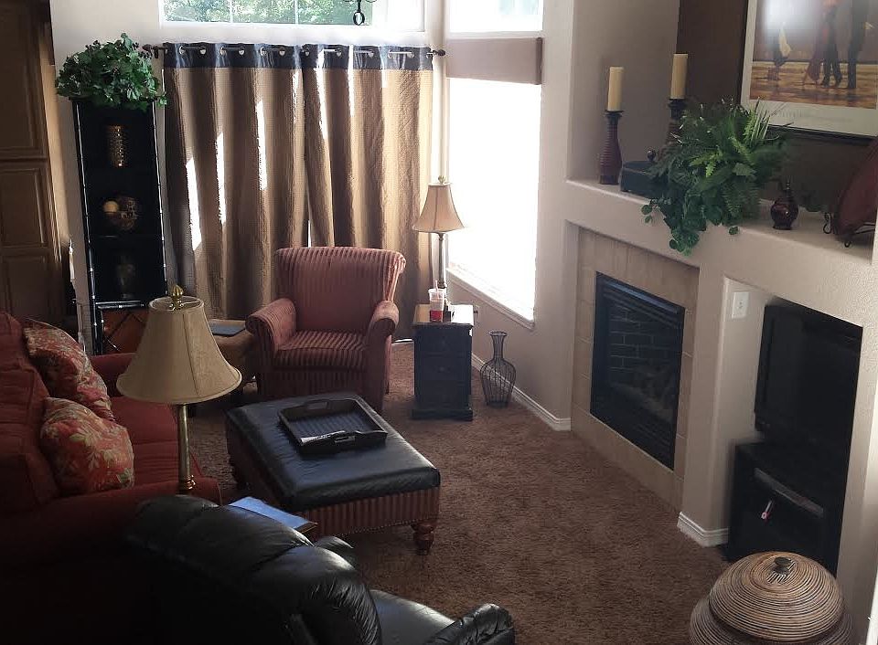 Living room from staircase