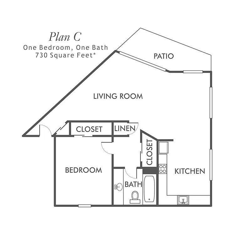 Floor plan Plan C