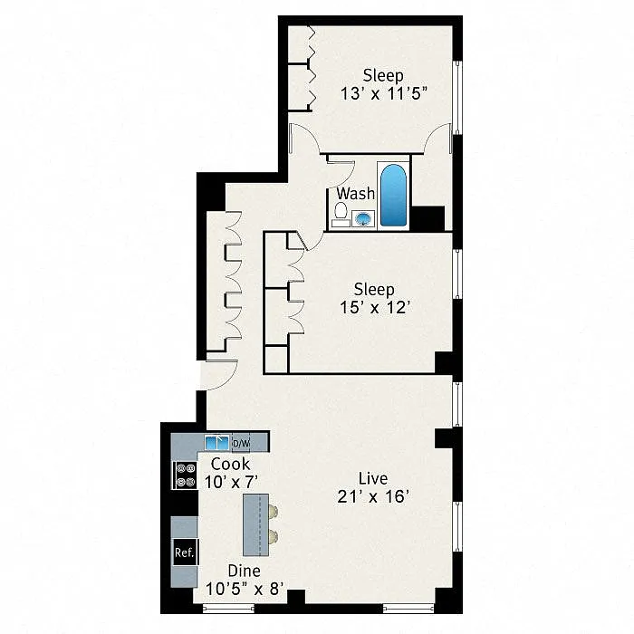 Floor plan B9