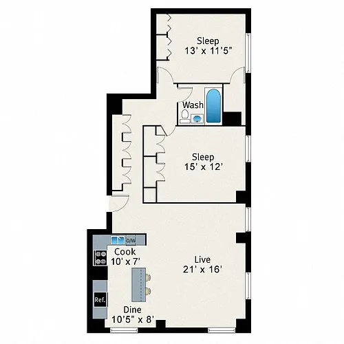 Floor plan B9