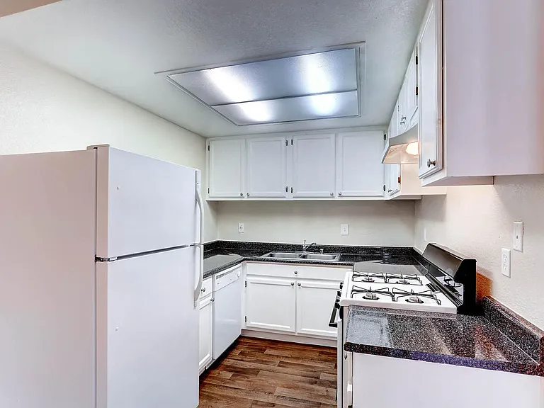 A Classic Kitchen at Midway Gardens Apartments