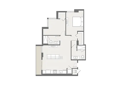 Floor plan B2