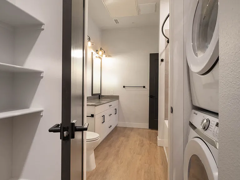 Laundry and Bathroom