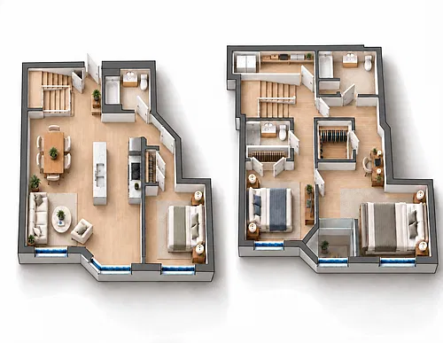Floor plan DUP73B3B