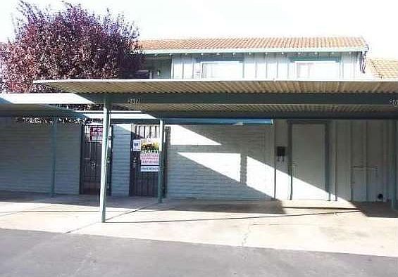 Front view w/2 car parking