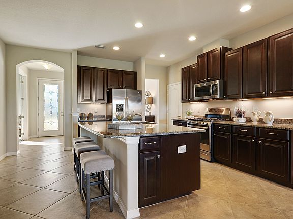 Huge Island with Cabinets