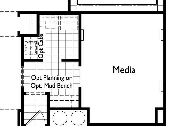 Optional Media ilo Bed/Bath