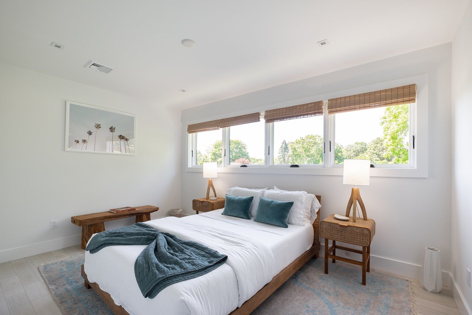 Guest four with queen bed and Jack and Jill bathroom two