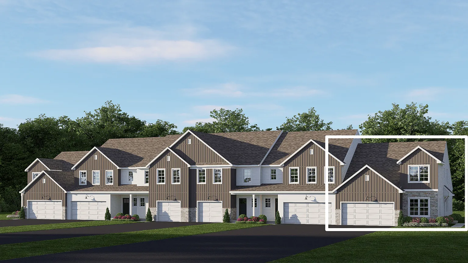 Finley Plan, The Townes at Briar Creek photo 1
