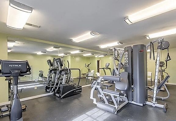 Clubhouse exercise room