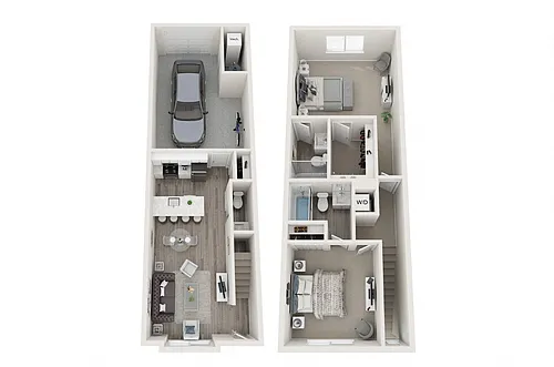 Floor plan AAe Townhouse
