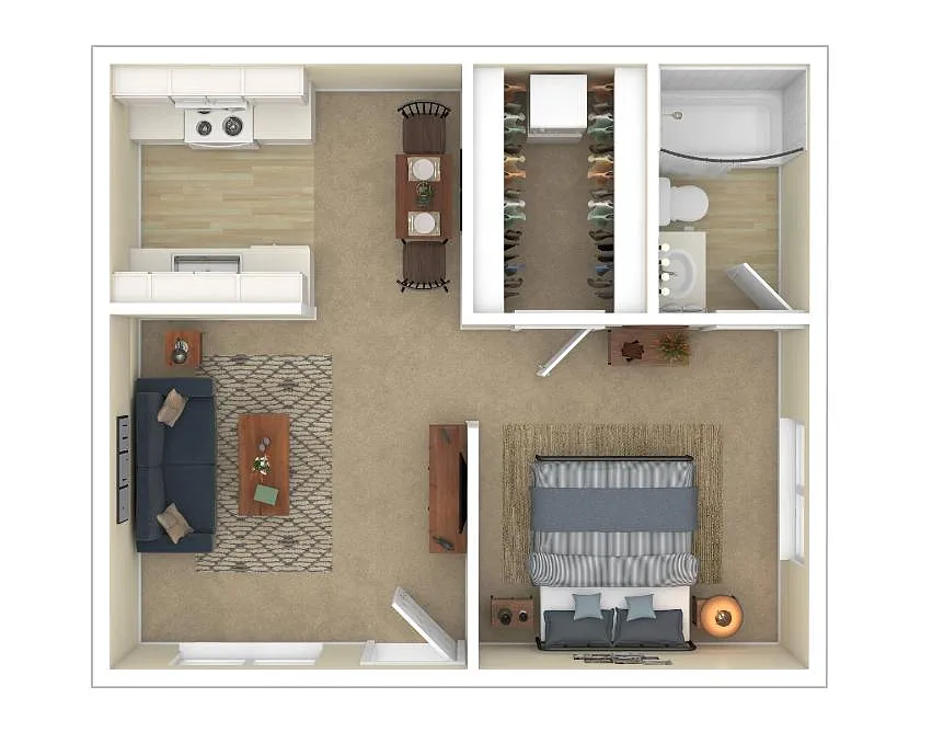 Floor plan Solitude