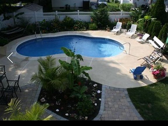 I ground heated pool