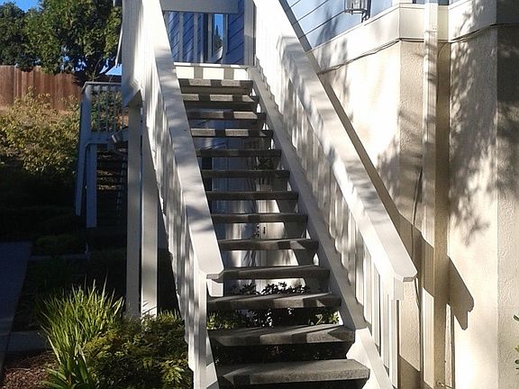 Stairs to 2sd floor condo