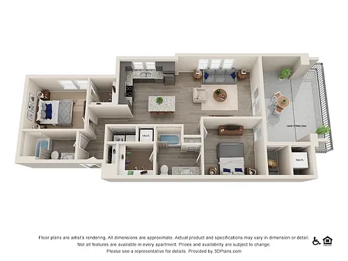 Floor plan 2B