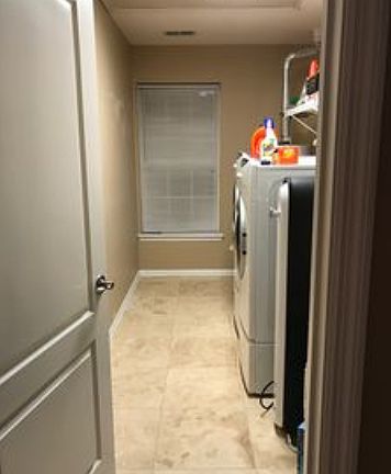 Second floor laundry room