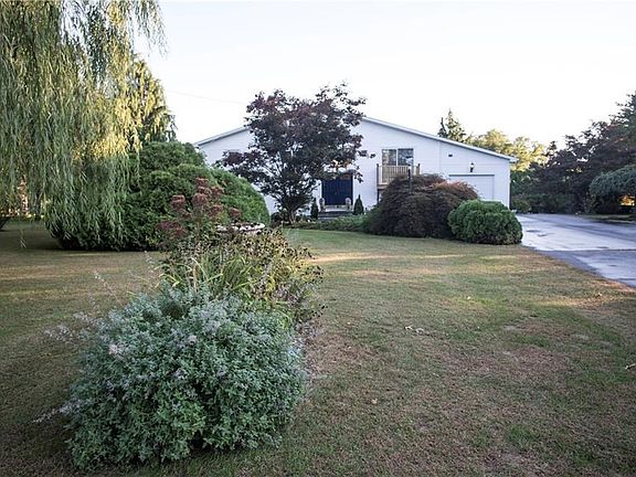 Landscaped front yard