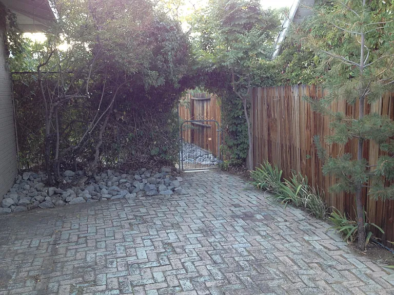 Courtyard off of Dining Room