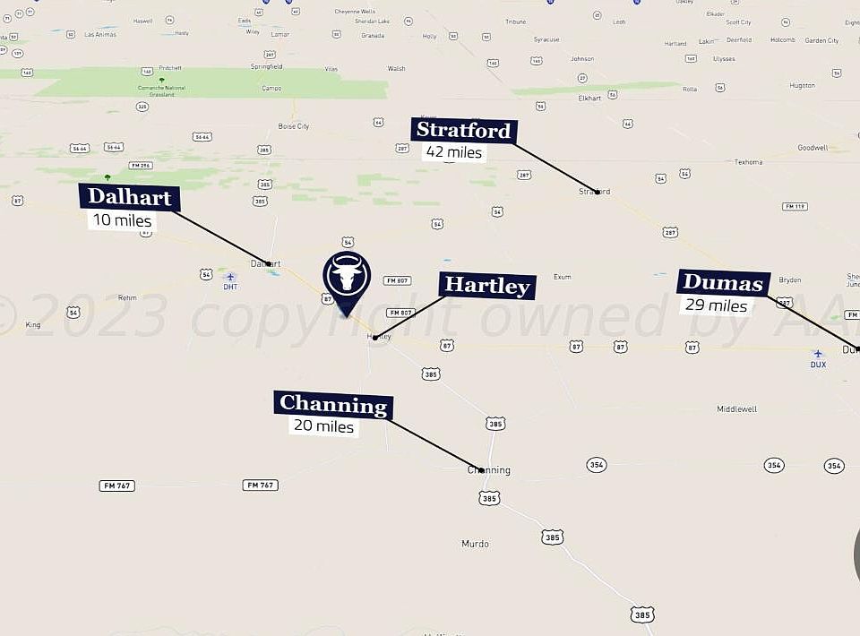 Tracts 1 13 Blackberry & Strawberry Ln, Dalhart, TX 79022 MLS 23