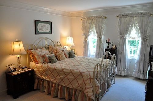 Comfortable master suite