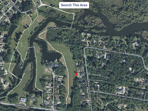 Aerial view showing location