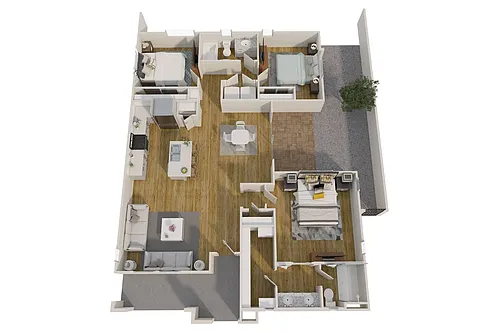 Floor plan C1