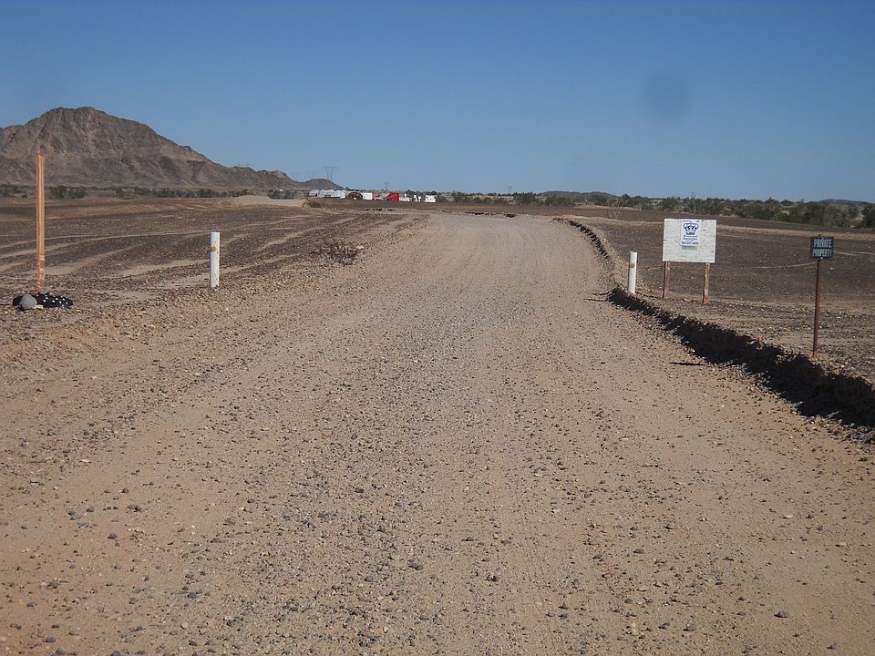 South entry into the land 