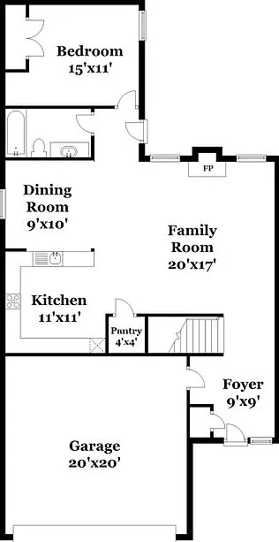 4 bed, 2.5 bath, 2535 sqft, $2,820 — Photo 2