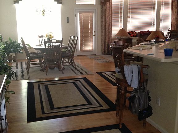 Entry and dining room