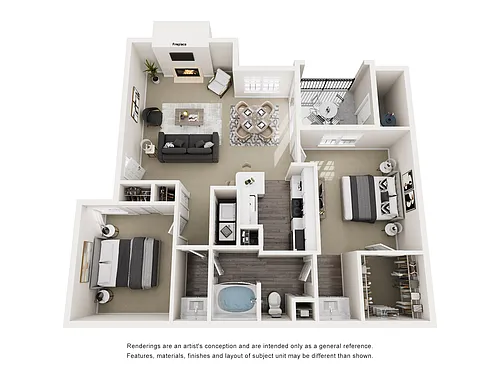 Floor plan The Laramie