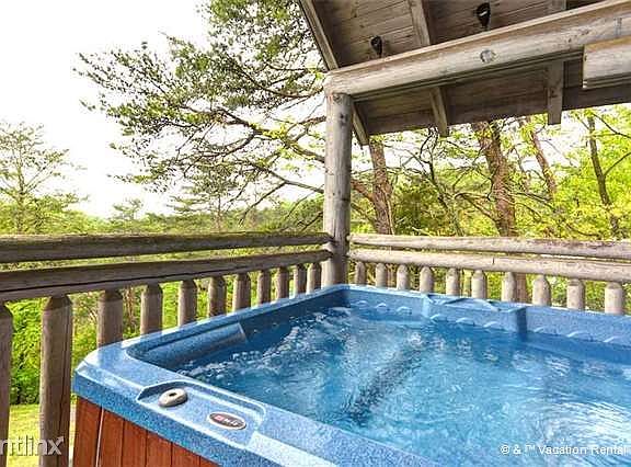 Soak in the hot tub whenever you like