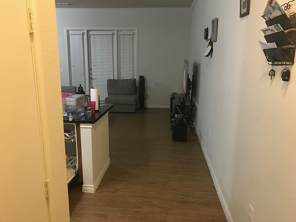 Entry to Living hall and kitchen in the left