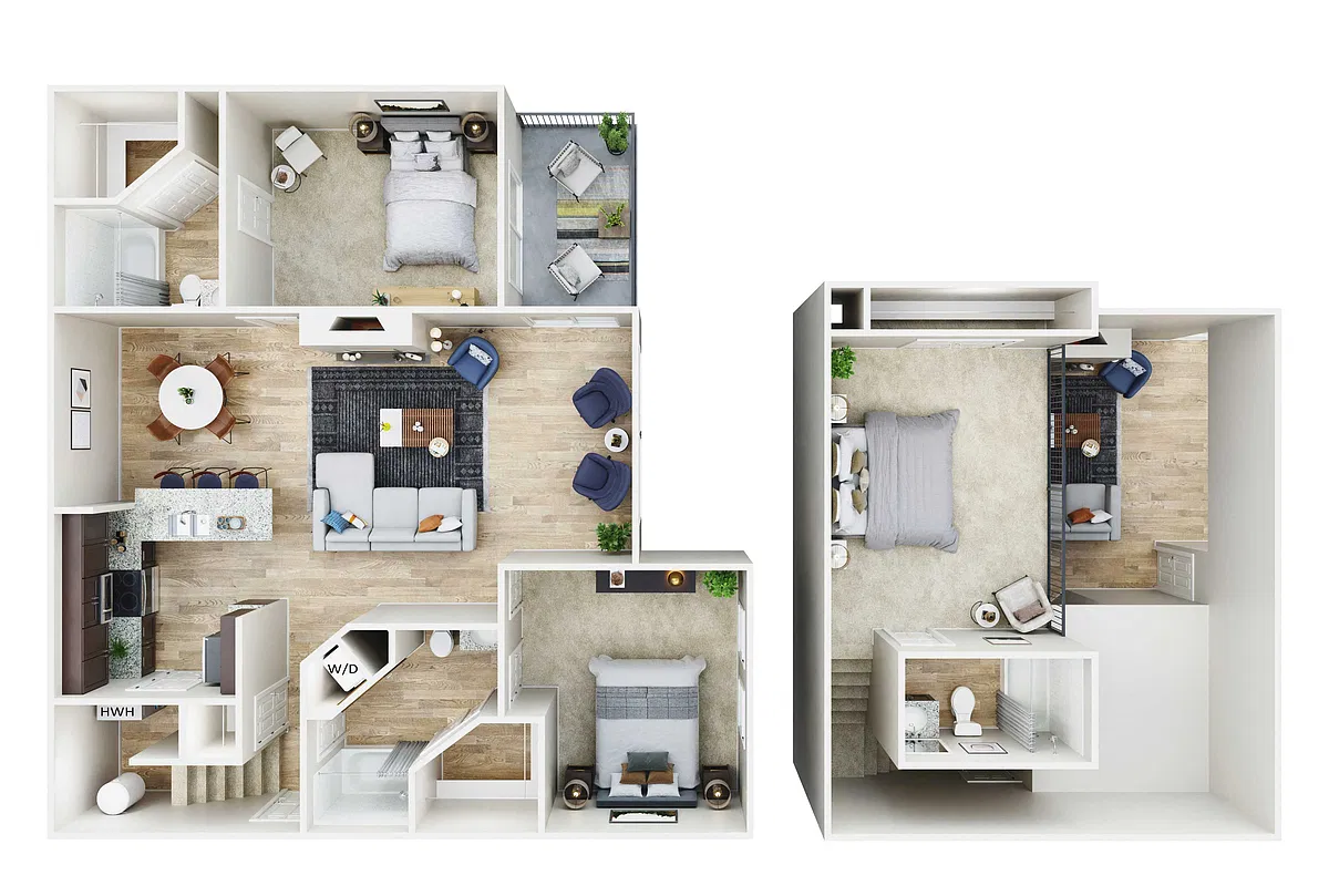 Floor plan B3B