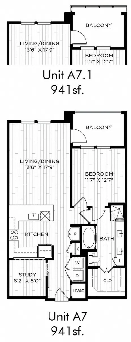Floor plan A7